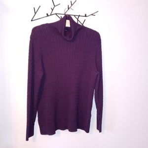 Lands' End Turtleneck Sweater 14/16 L